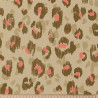Printed Cotton KARULA Linen / Pink